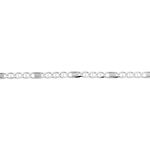 Collier Maille Teo Argent Blanc - Chaines Homme | Marc Orian