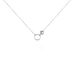 Collier Bastiano Argent Blanc Oxyde De Zirconium - Colliers avec pierres Femme | Marc Orian
