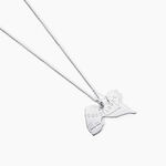 Pendentif Thea Argent Blanc - Bijoux fantaisie Famille | Marc Orian