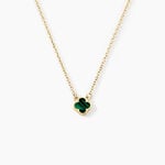 Collier Stellya Or Jaune Malachite - Colliers avec pierres Femme | Marc Orian