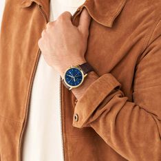 Montre Fossil Minimalist Bleu - Montres classiques Homme | Marc Orian