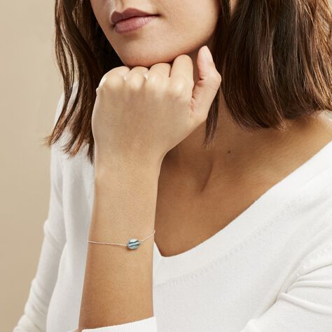 Bracelet Franz Argent Blanc Cristaux De Swarovski - Bracelets chaînes Femme | Marc Orian