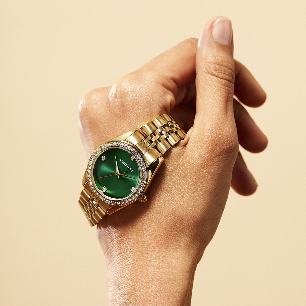 Montre Codhor Irina Vert - Montres étanches Femme | Marc Orian