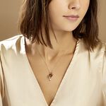 Collier Hilarionne Argent Blanc Ambre - Colliers avec pierres Femme | Marc Orian