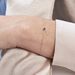 Bracelet Or Blanc Onora Saphir - Bracelets chaînes Femme | Marc Orian