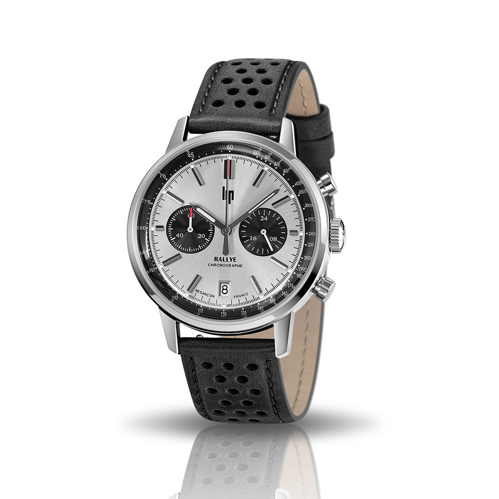Montre Lip Rallye Panda Argenté - Montres classiques Homme | Marc Orian
