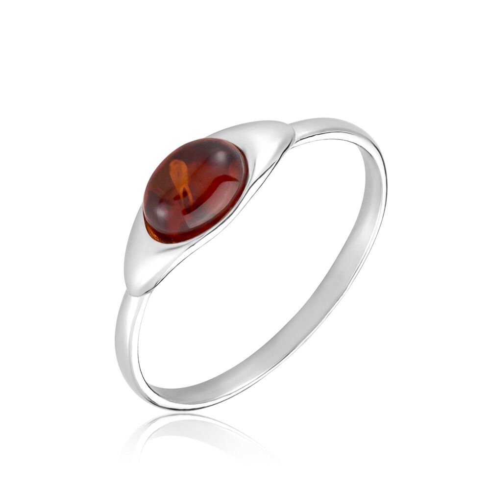 Bague Marquita Argent Blanc Ambre - Bagues vintage Femme | Marc Orian