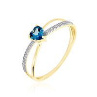 Bague Or Jaune Rory Topaze