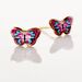 Boucles D'oreilles Puces Aurida Papillon Or Jaune - Puces Enfant | Marc Orian