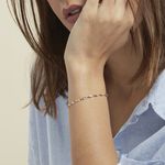 Bracelet Izar Torsadee Or Bicolore - Bracelets cha&icirc;nes Femme | Marc Orian