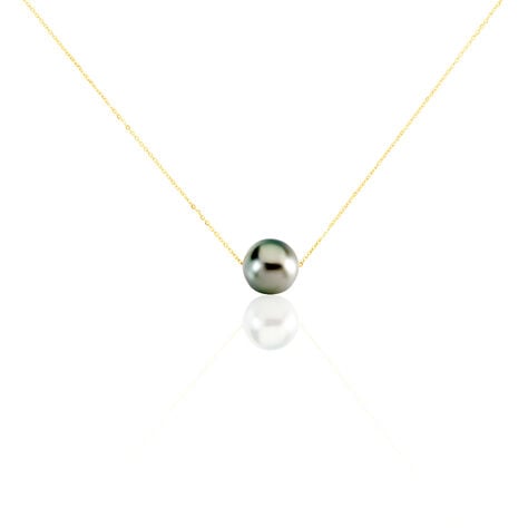 Collier Sissy Or Jaune Perle De Culture De Tahiti - Colliers avec pierres Femme | Marc Orian