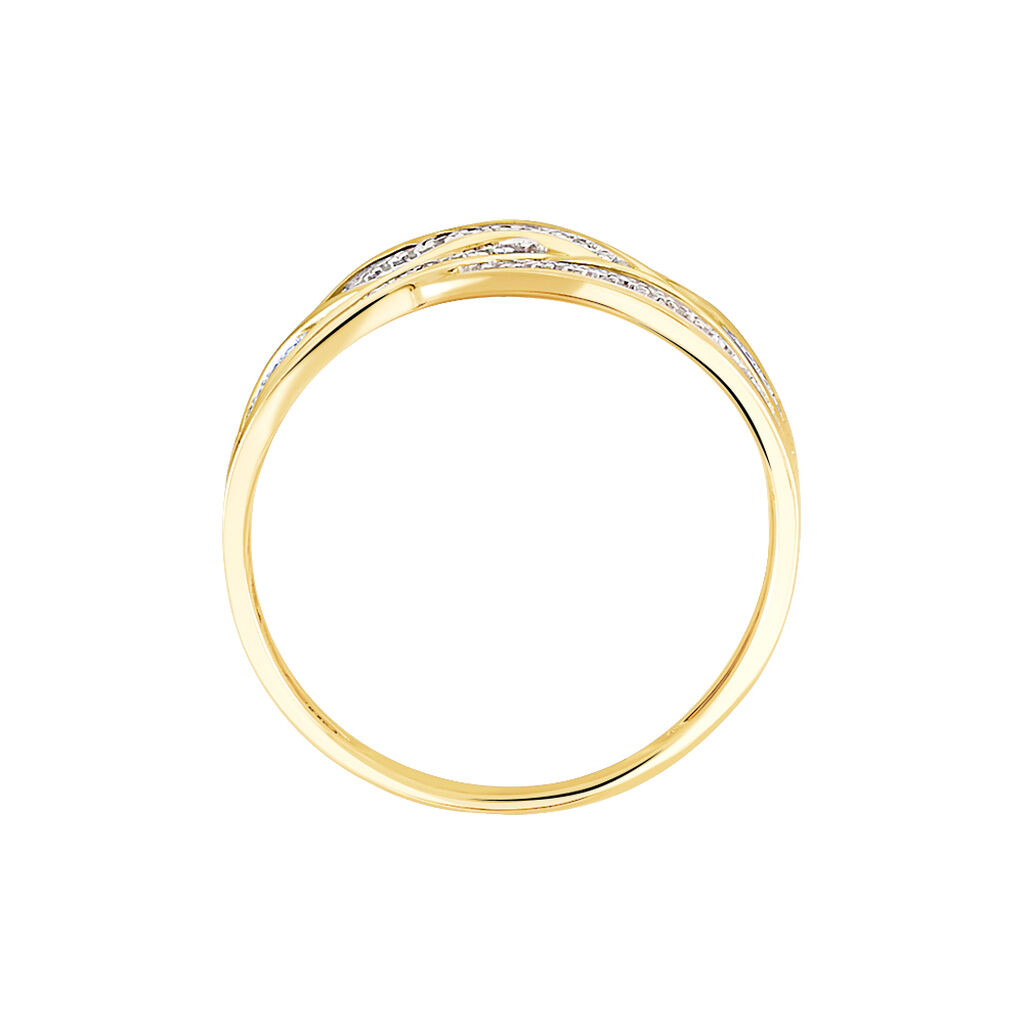 Bague Leopoldine Or Jaune Diamant - Bagues Femme | Marc Orian