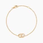 Bracelet Plaqu&eacute; Or Jaune Amato Oxydes De Zirconium - Bracelets fantaisie Femme | Marc Orian