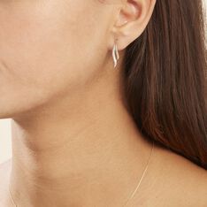 Boucles D'oreilles Pendantes Or Jaune Maaria Diamants - Boucles d'oreilles Pendantes Femme | Marc Orian