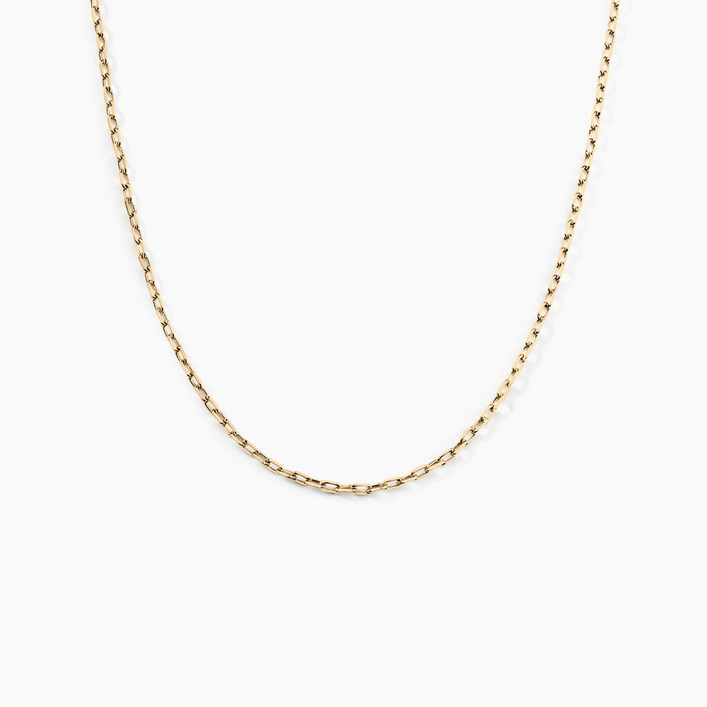 Cha&icirc;ne Vince Plaqu&eacute; Or Jaune - Colliers fantaisie Homme | Marc Orian