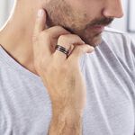 Bague Acier Rose - Bijoux fantaisie Homme | Marc Orian