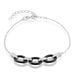 Bracelet Nowell Argent Blanc Oxyde De Zirconium Et Céramique - Bracelets fantaisie Femme | Marc Orian