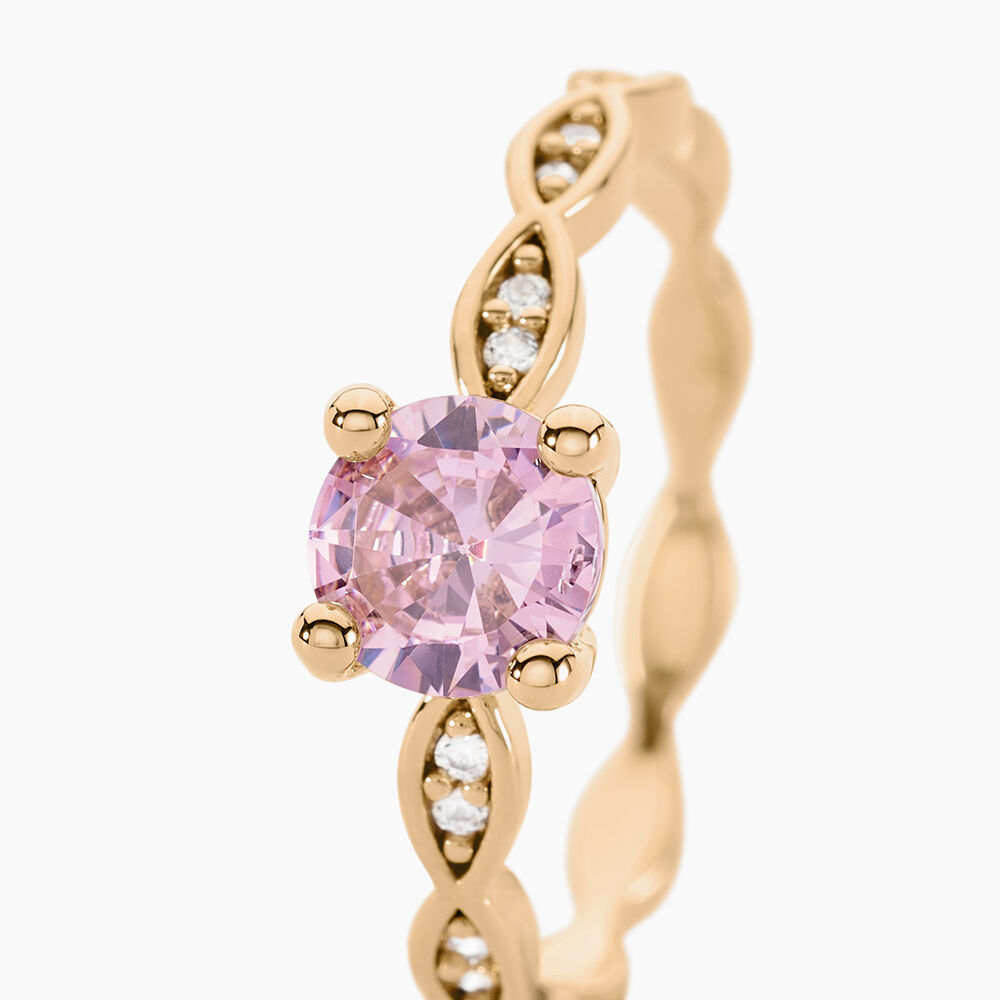 Bague Kurt Plaqu&eacute; Or Jaune Oxyde De Zirconium - Bijoux fantaisie Femme | Marc Orian