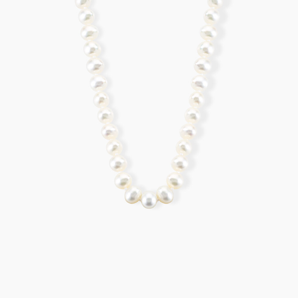 Collier Baroque Or Jaune Perle De Culture - Colliers avec pierres Femme | Marc Orian