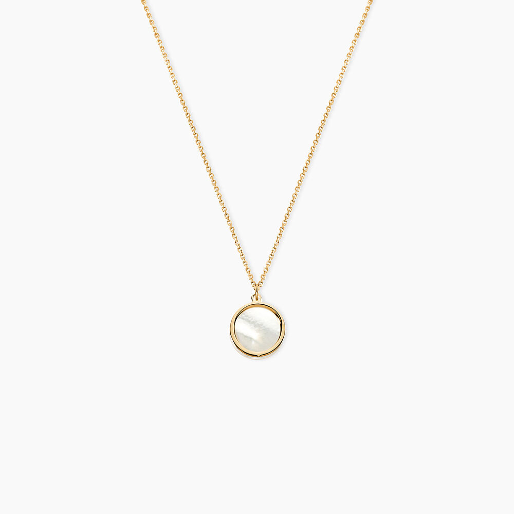 Collier Na&iuml;ade Or Jaune Nacre - Colliers avec pierres Femme | Marc Orian