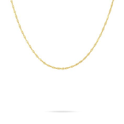 Chaîne Angostina Maille Singapour Or Jaune - Chaines Femme | Marc Orian