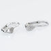 Boucles D'oreilles Pendantes Or Blanc Urzula Diamants - Pendantes Femme | Marc Orian