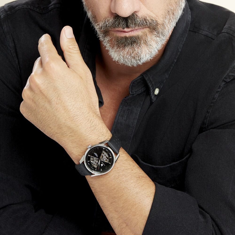 Montre Lip Himalaya Sablier Noir - Montres automatiques Homme | Marc Orian