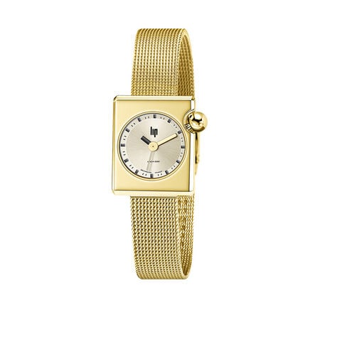 Montre Lip Mach 2000 Mini Square Doré - Montres étanches Femme | Marc Orian