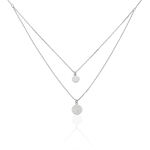 Collier Angeles Argent Blanc Oxyde De Zirconium - Colliers multirangs Femme | Marc Orian