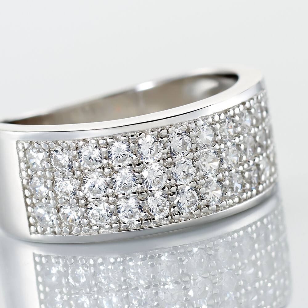 Bague Cecelia Argent Blanc Oxyde De Zirconium - Bagues avec pierre Femme | Marc Orian
