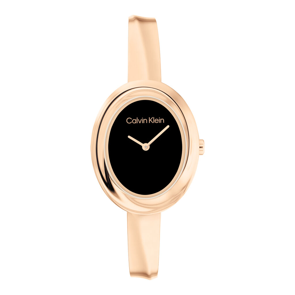 Montre Calvin Klein Twisted Bezel Noir - Montres étanches Femme | Marc Orian