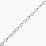 Bracelet Calliandra Acier Blanc - Bracelets cha&icirc;nes Femme | Marc Orian