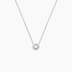 Collier Mori Argent Oxyde De Zirconium - Colliers avec pierres Femme | Marc Orian