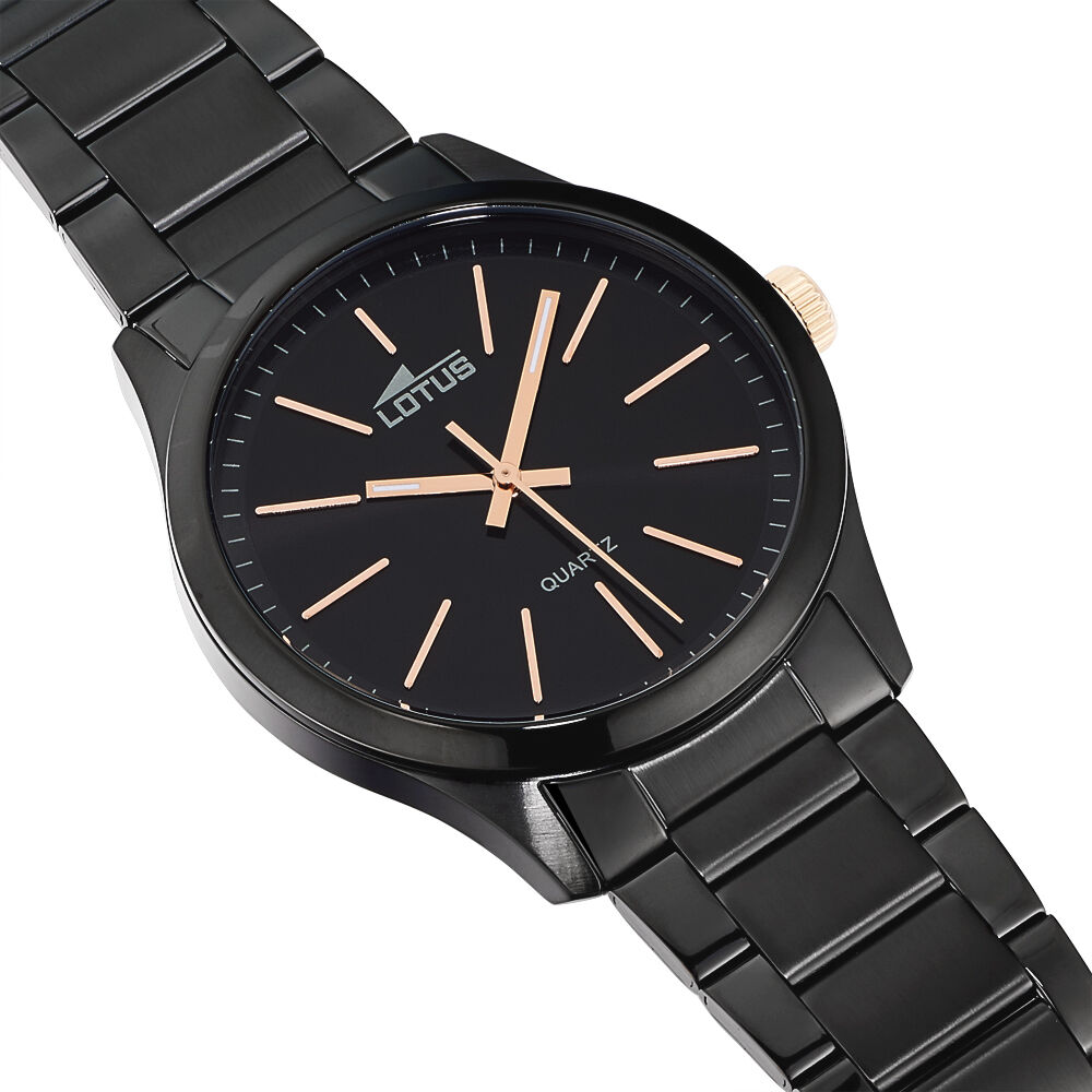 Montre Lotus Smart Casual Noir - Montres classiques Homme | Marc Orian