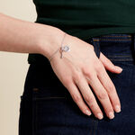 Bracelet Harta Argent Blanc - Bracelets fantaisie Femme | Marc Orian