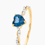 Bague Mathilde Or Jaune Topaze Oxyde De Zirconium - Bagues pierres fines Femme | Marc Orian