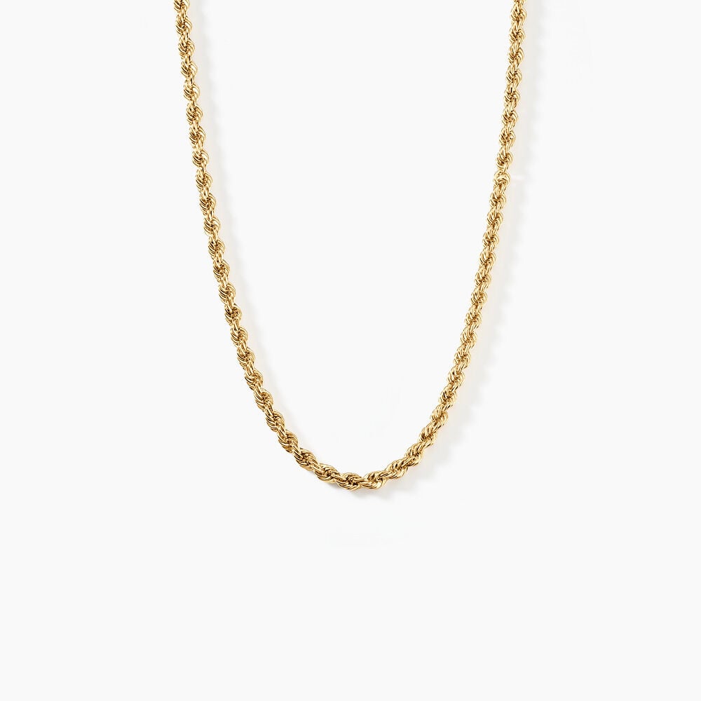 Collier Jerry Maille Corde Or Jaune - Chaines Femme | Marc Orian