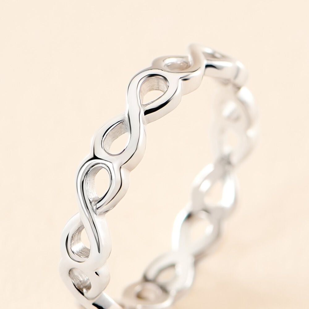 Bague Salma Argent Blanc - Bijoux fantaisie Femme | Marc Orian