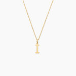 Pendentif Ionia Lettre Or Jaune - Pendentifs Famille | Marc Orian