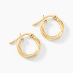 Cr&eacute;oles Youri Or Jaune - Cr&eacute;oles Femme | Marc Orian