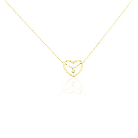 Collier Natalouane Or Jaune Diamant - Colliers avec pierres Femme | Marc Orian