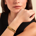 Bracelet Maddalena Acier Jaune - Bracelets mailles Femme | Marc Orian