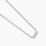 Collier Janys Argent Blanc Oxyde De Zirconium - Colliers avec pierres Femme | Marc Orian