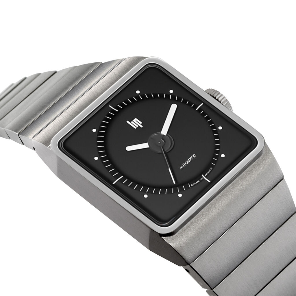 Montre Lip Big Titane Noir - Montres automatique Homme | Marc Orian