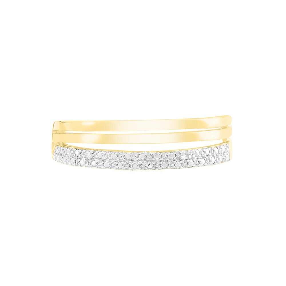 Bague Clotilda Or Jaune Diamant - Parures de mariage Femme | Marc Orian