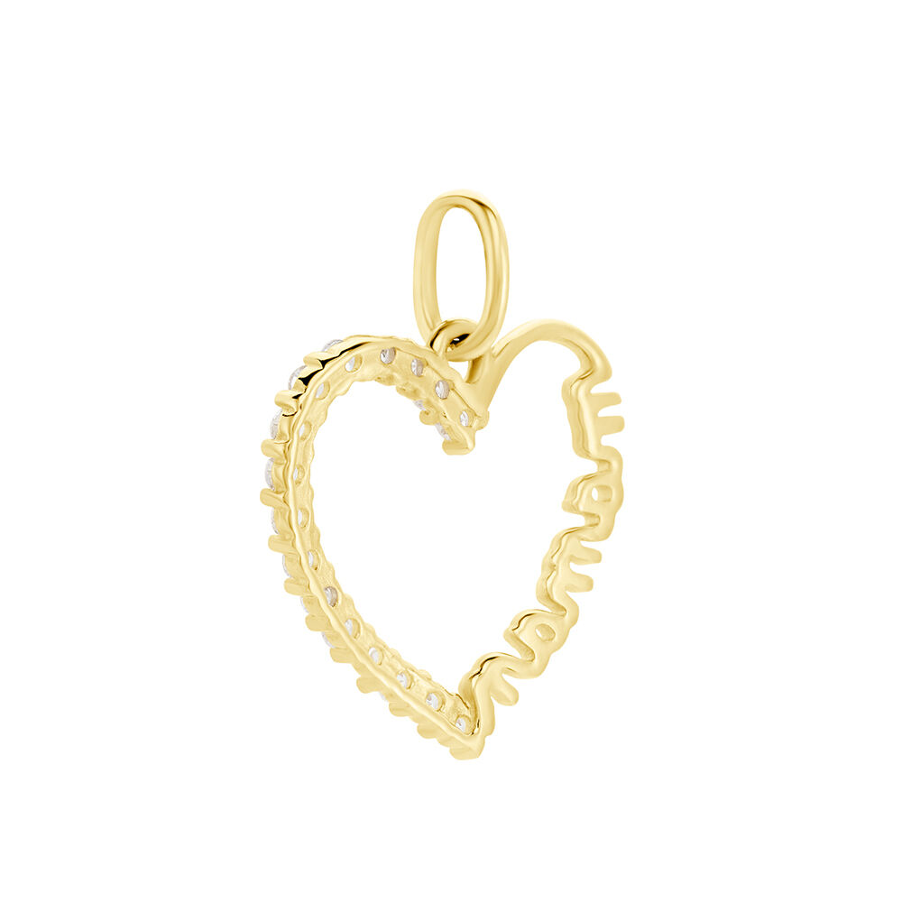 Pendentif Chiela Or Jaune Oxyde De Zirconium - Pendentifs Femme | Marc Orian