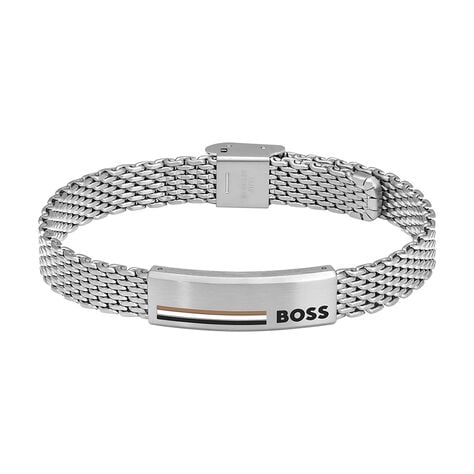 Bracelet Boss Alen Acier Blanc - Bracelets cha&icirc;nes Homme | Marc Orian