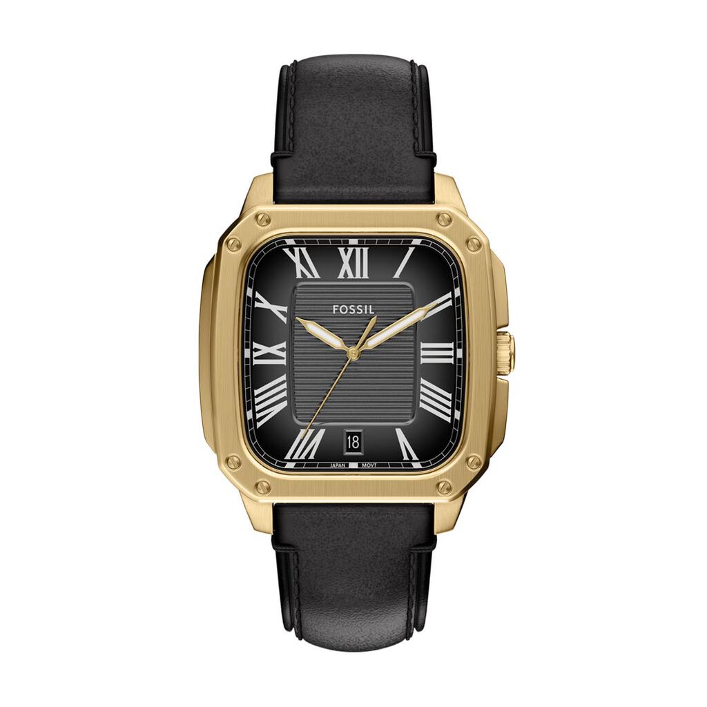 Montre Fossil Crosby Noir - Montres étanches Homme | Marc Orian
