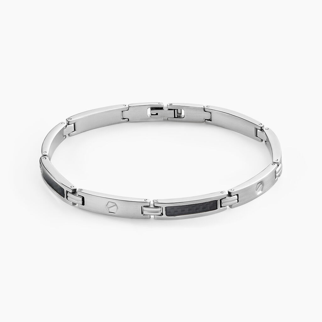 Bracelet Patrick Acier Blanc - Bracelets chaînes Homme | Marc Orian
