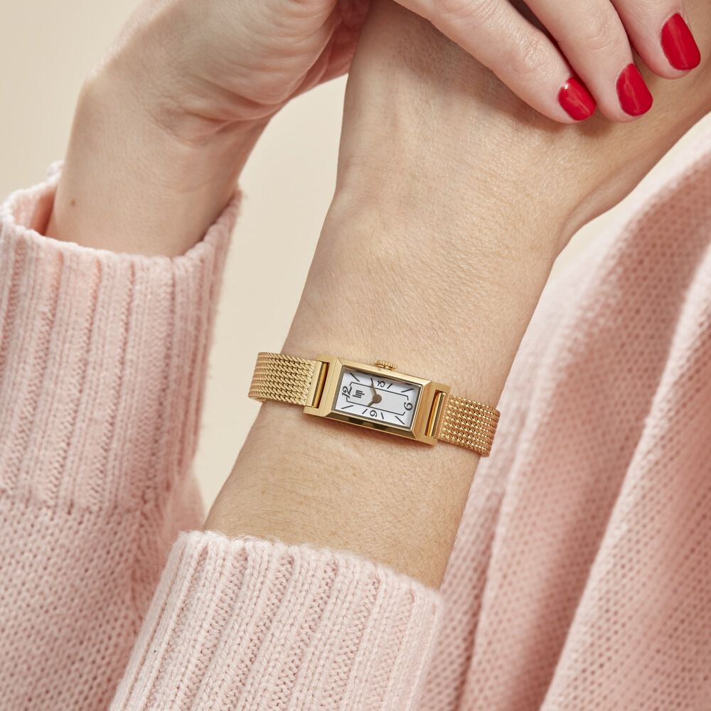 Montre Lip Churchill T13 Blanc - Montres classiques Femme | Marc Orian